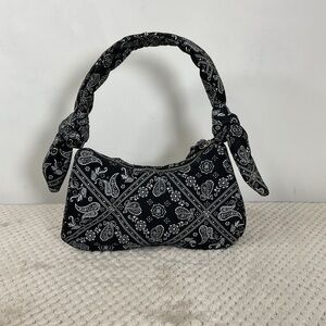 Zara Paisley Bandana Print Shoulder Bag